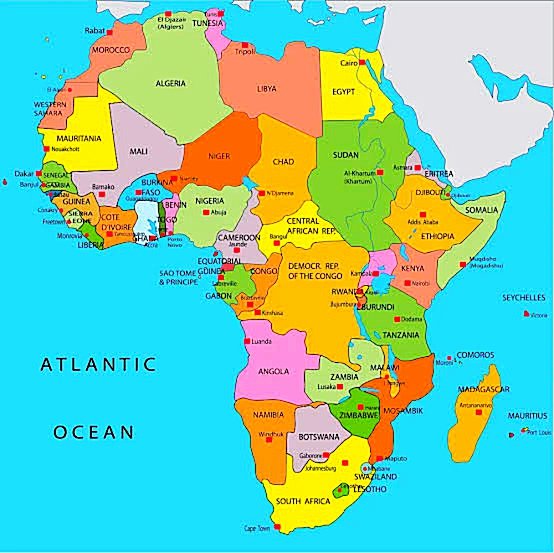 African Countries: Historical Old, New Names