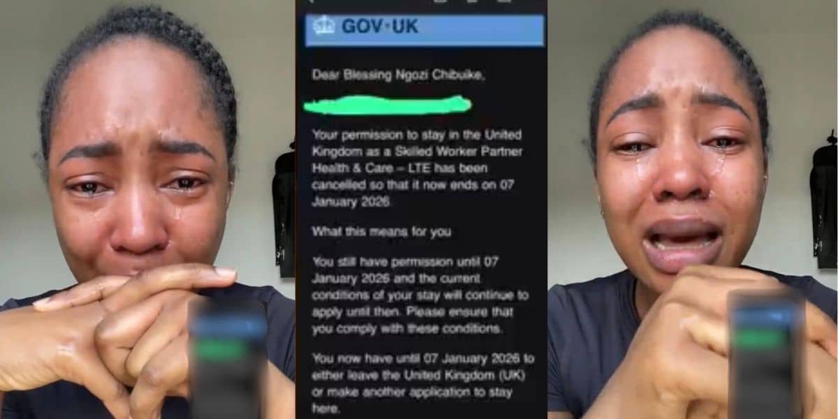 UK-Based Nigerian Woman Given 60 Days to Leave After Husband Withdraws Sponsorship