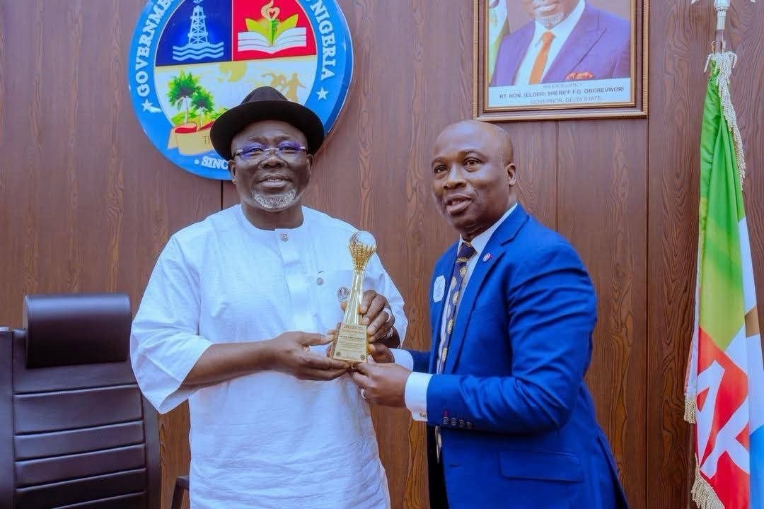 Lions MD 404 Nigeria Honours Delta Gov Oborevwori for Outstanding Humanitarian Service
