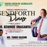 NUJ Plans Special Evening of Honour for Ogun HoS, Ex-OGTV General Manager