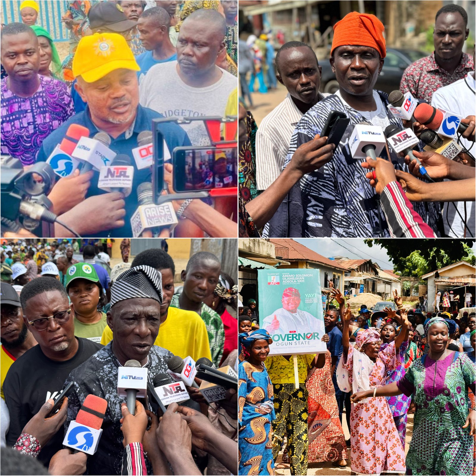 Ogun APC Guber Primary: Sowunmi, Paulo Rossi, Teslim Rally Massive Support for Yayi in Abeokuta South