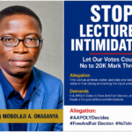 AAPOLY Students Petition Management Over Alleged Election Interference, Academic Intimidation by Lecturer