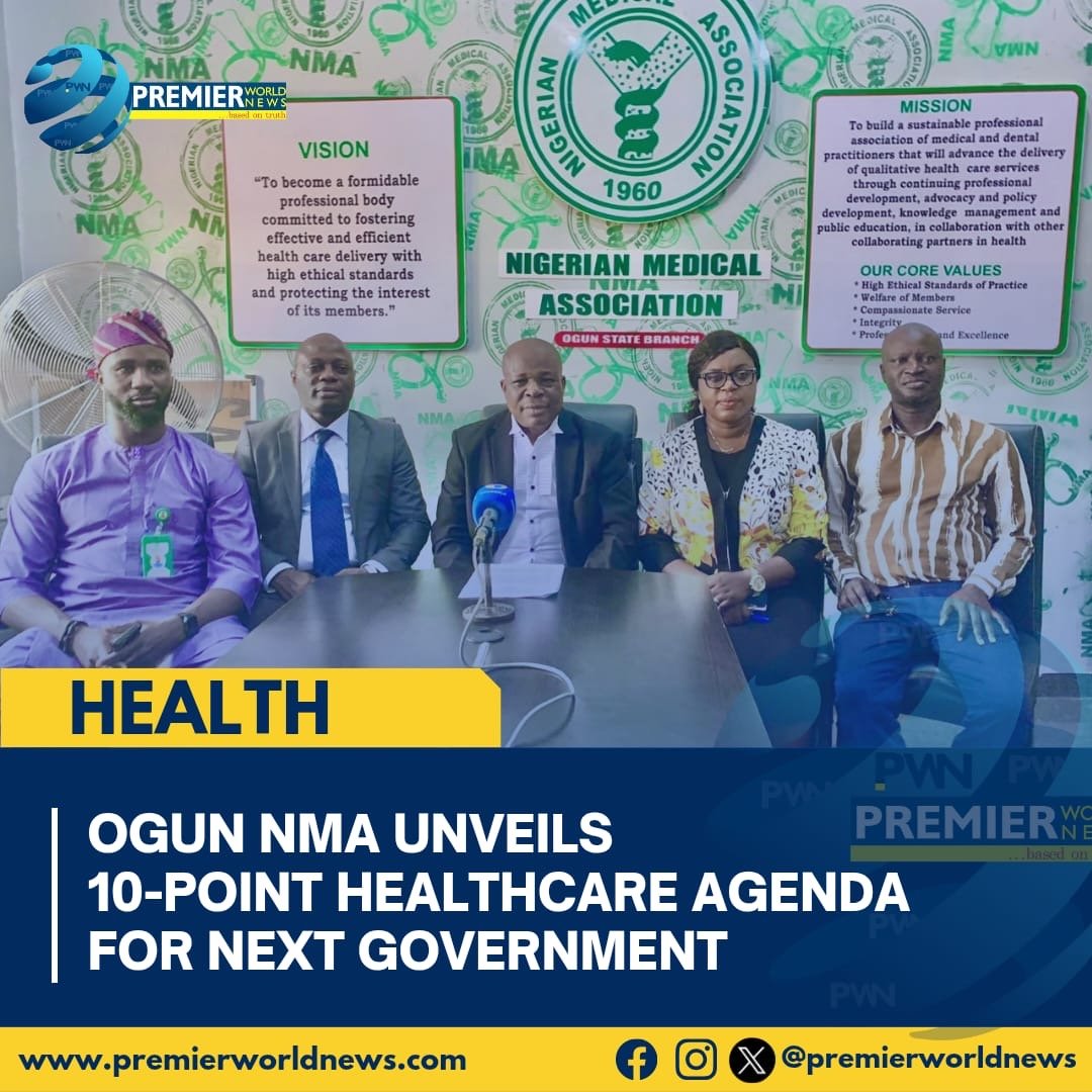 Ogun NMA Unveils 10-Point Healthcare Agenda for Next Government